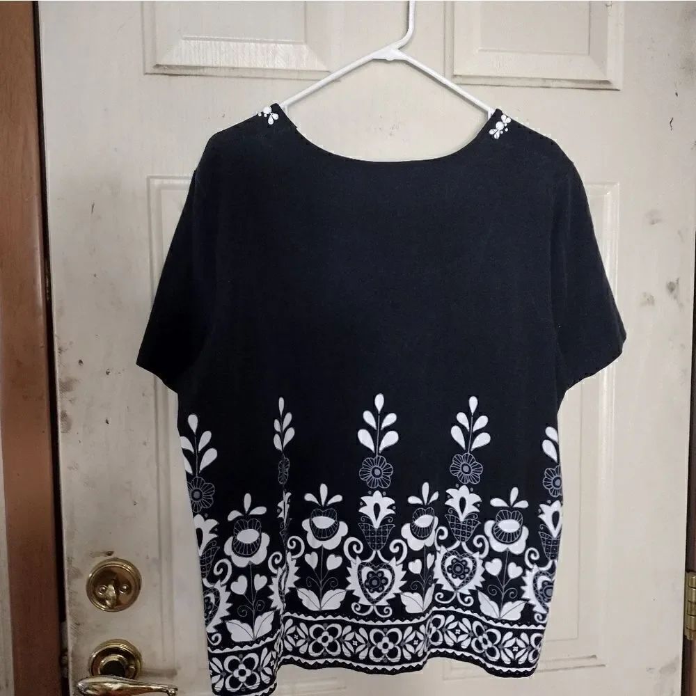 Alfred Dunner top  - Picture 2 of 7